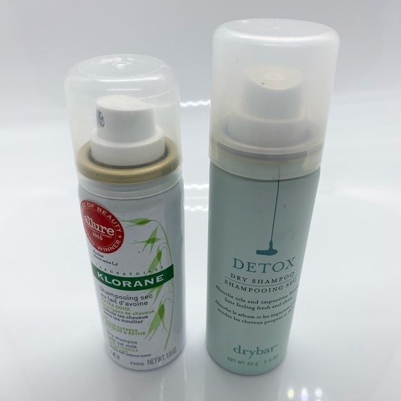 DRYBAR Detox Dry Shampoo 1.4 Oz Klorane Dry Shampoo 1 oz - Picture 1 of 5